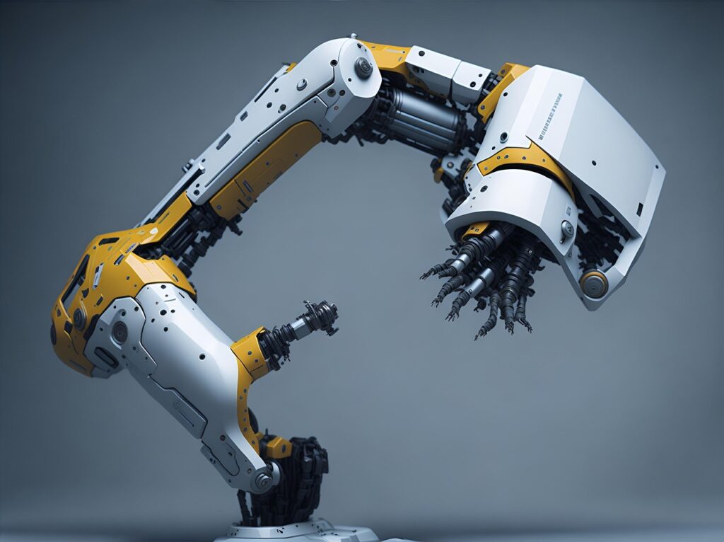 Manufacturing robot - image by Pete Linforth thedigitalartist
